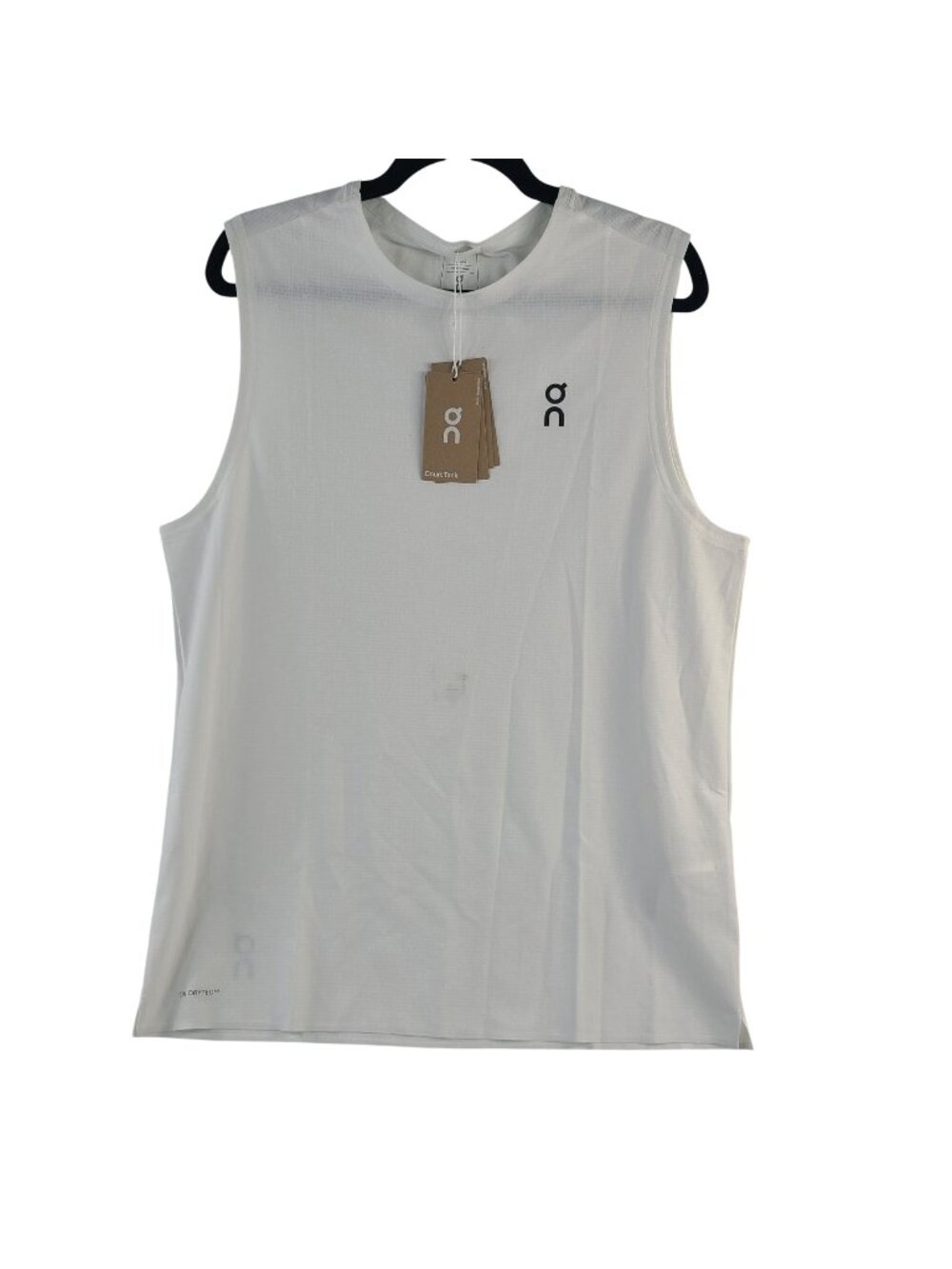 NEW On Running Men's Court Tank White Sz M Sleeveless Lightweight Tennis Top